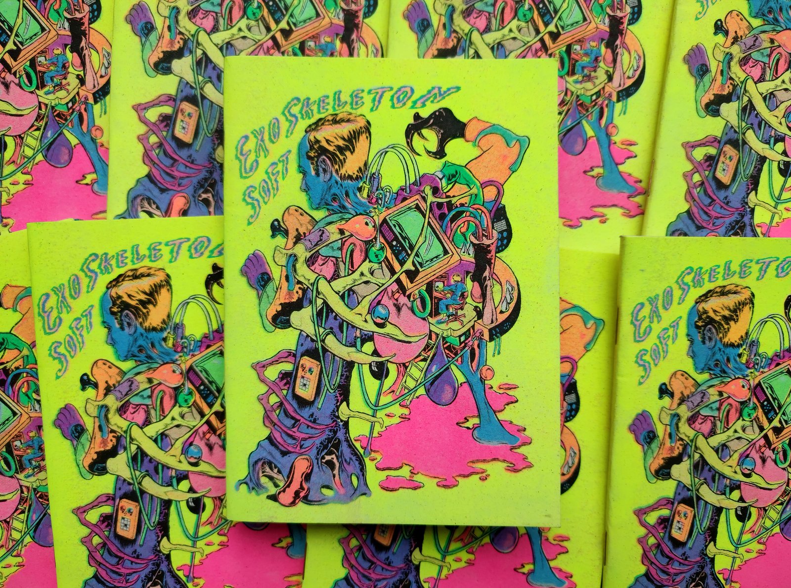 希少 TOXIC GRAFITY ZINE 1980 CRASSソノシート付 Exoskeleton Soft